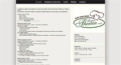 Desktop Screenshot of boucherie-traiteur-theeten.com